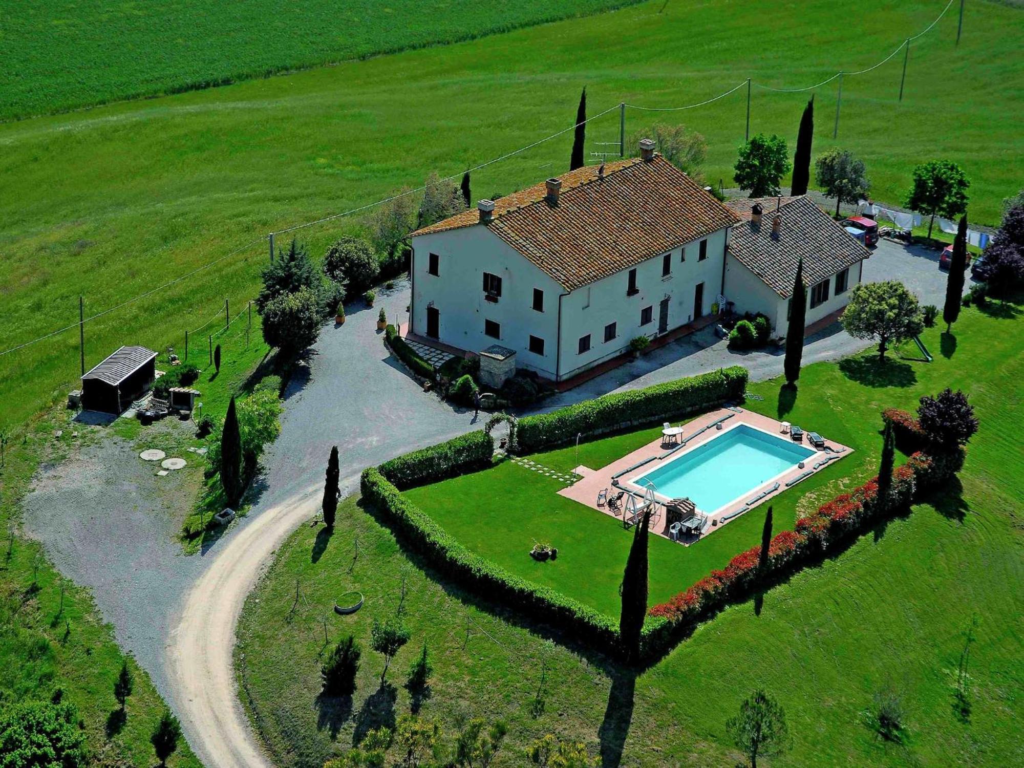 Modern Farmhouse In Pienza With Pool 外观 照片