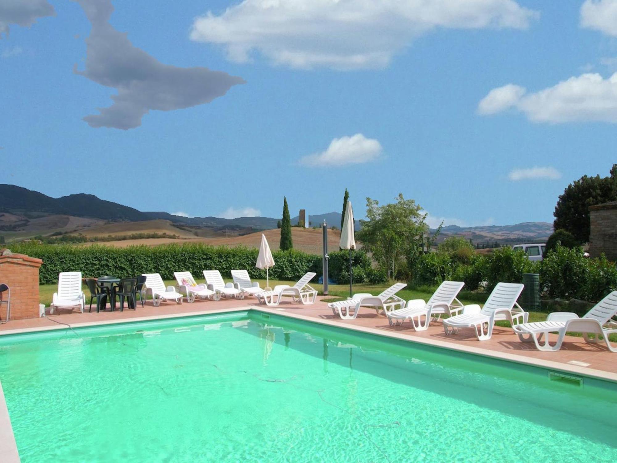 Modern Farmhouse In Pienza With Pool 外观 照片
